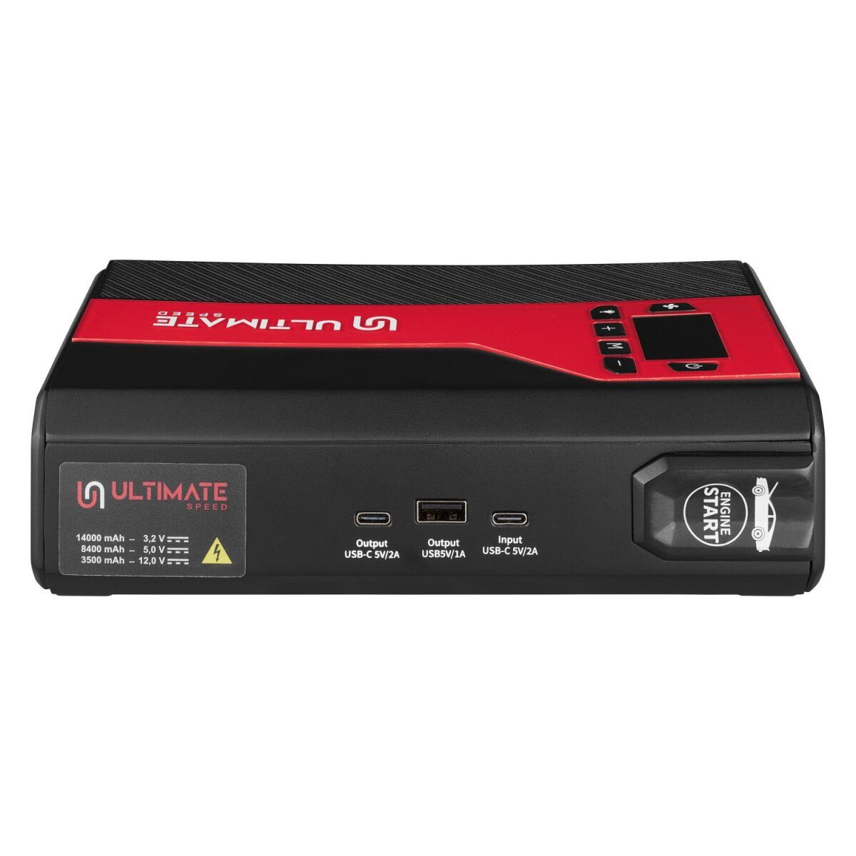 ULTIMATE SPEED® Auto-Starthilfe mit Kompressor und Powerbank »UPK 10 H5«