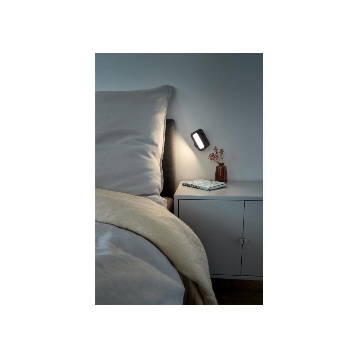 LIVARNop home batteriebetriebene LED-Wandleuchte, 3-stufig einstellbare Helligkeit