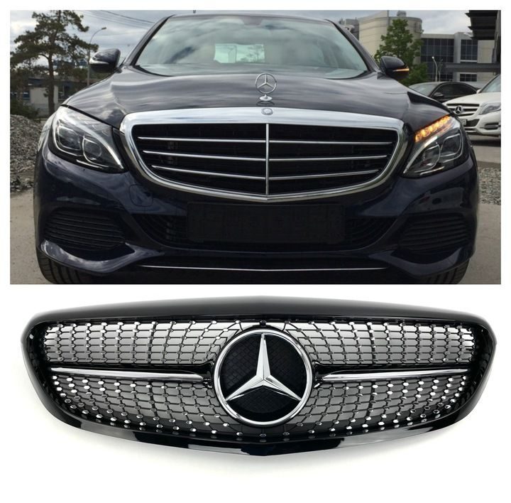 Calandre Mercedes CLASSE C W205 AMG DIAMOND A20588065 – Réf. HT-16069