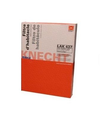 KNECHT Lak437 Kabinenfilter mit Kohlenstoff