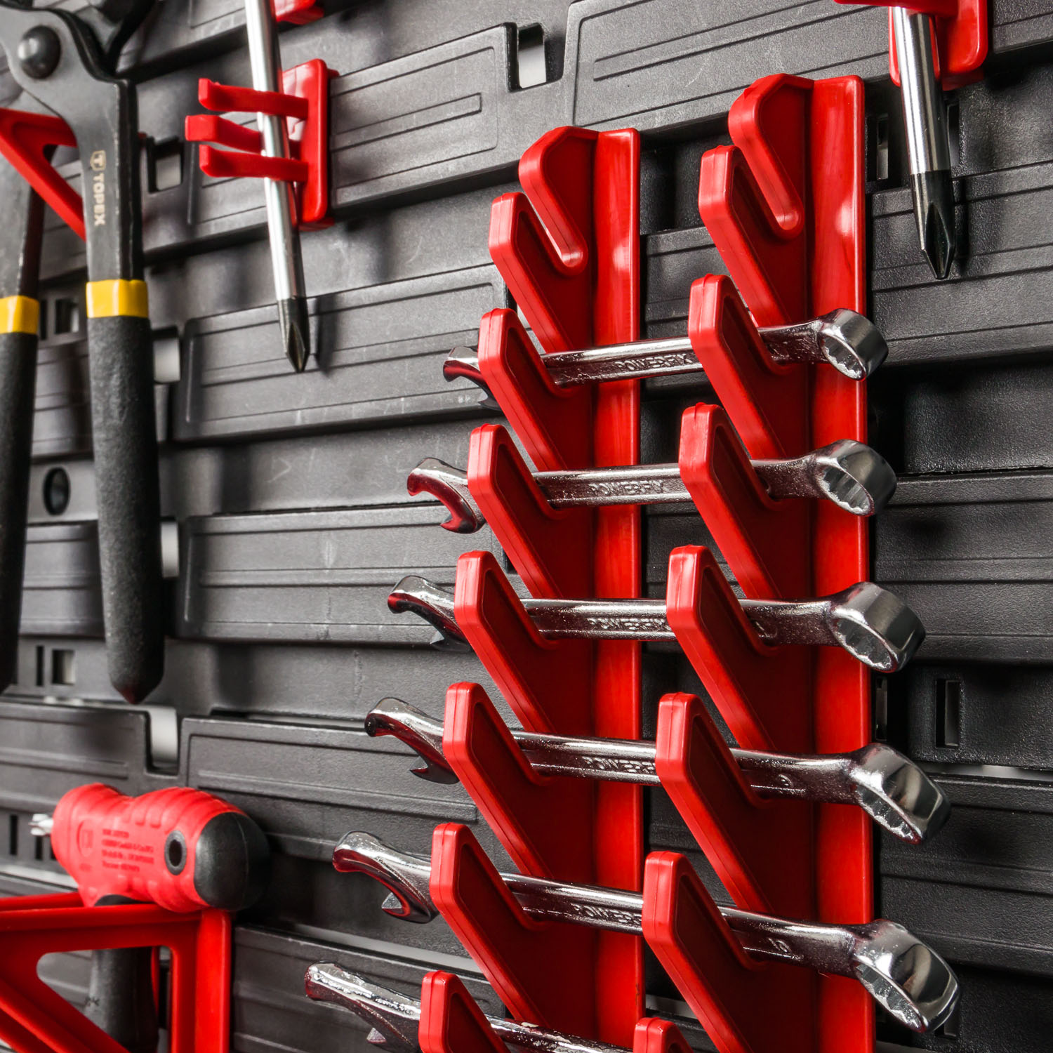 Tool board ZES-48 red Tool board ZES-48 red