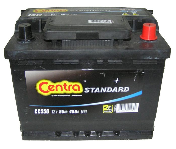 CENTRA STANDARD CC550 55AH 460A P+ – Art.-Nr. CC500 – Art.-Nr. HT-47259