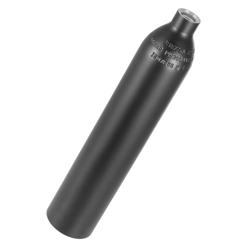 0.5L Diving Bottle, Portable Diving Bottle, Oxygen Bottle for Diving Support, 5-10 Minutes Underwater Breathing, 30m Diving Depth, Refillable Snorkel Air Tank with Pump