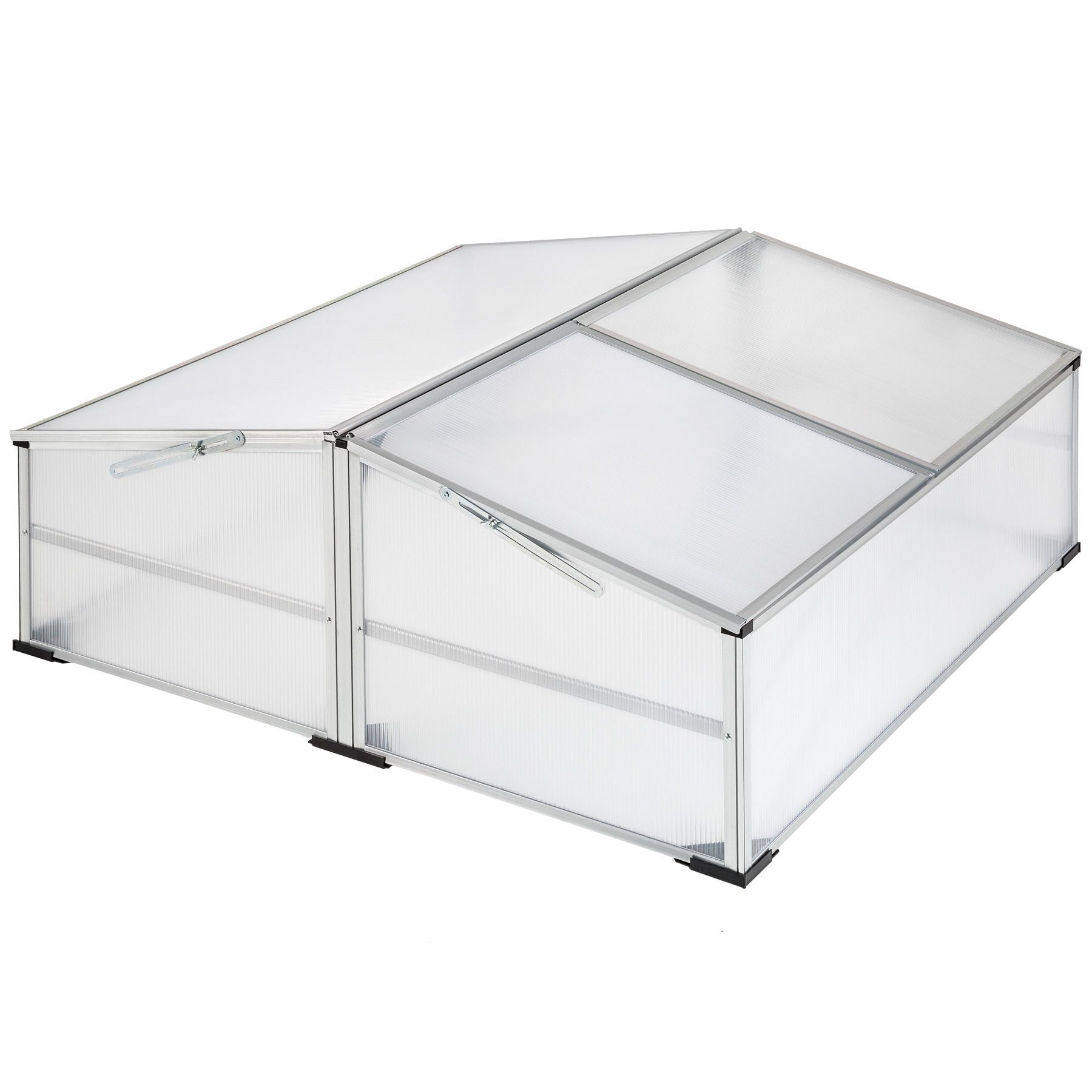 Aluminum cold frame greenhouse tomato house greenhouse plant house garden house box