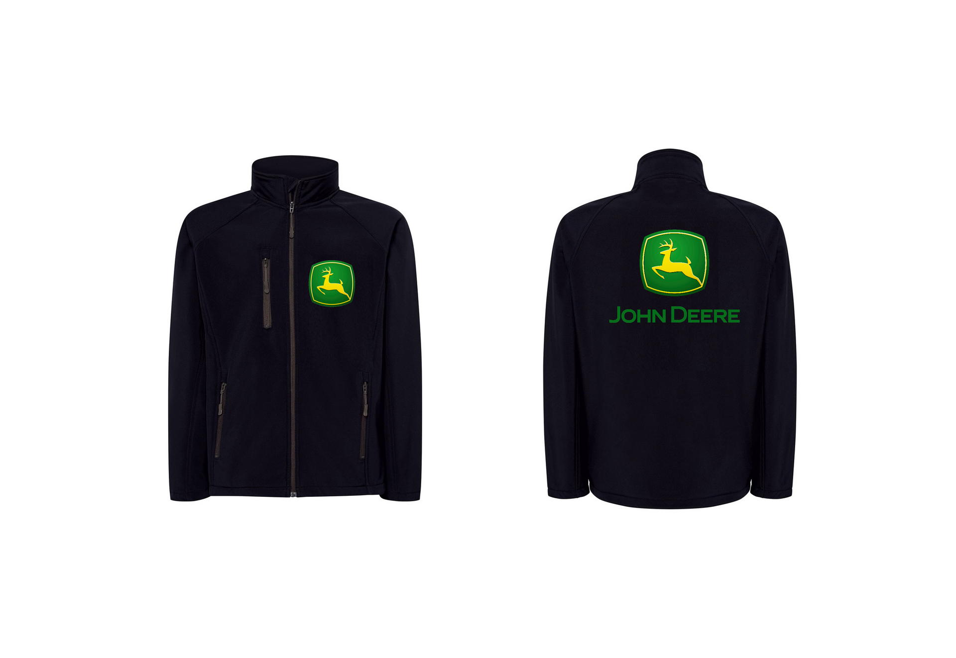 JOHN DEERE softshell work jacket men's size selectable