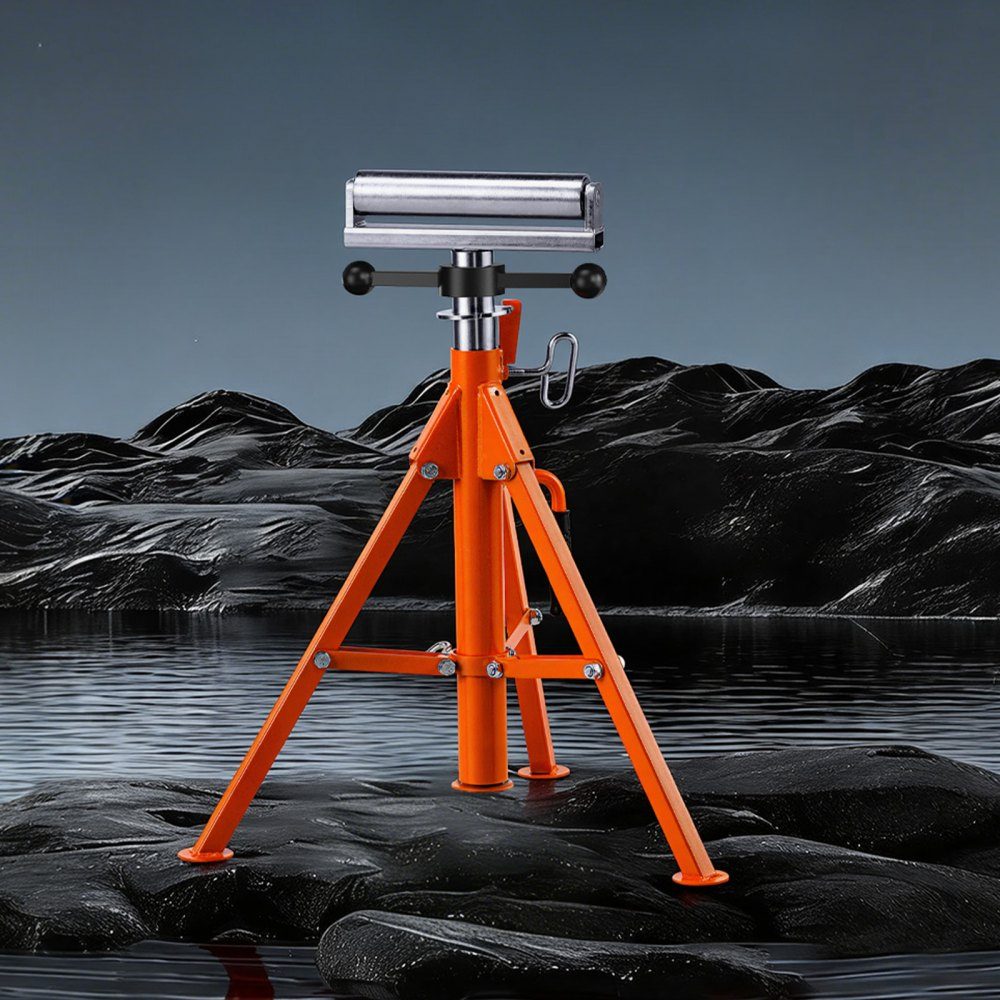 Rolling stand 1134 kg load capacity Rolling stand No. 45 Steel rolling stand Height adjustable from 700 to 1320 mm Folding stand Support stand Work stand Assembly stand for table saws Planer grinders