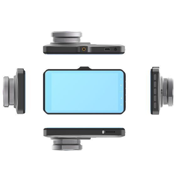 Caméra de voiture dashcam TRACER M4TS FHD Touch avec ensemble de caméras de recul