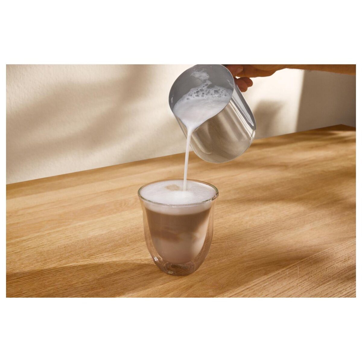 SILVERCREST® Siebträger-Abschlagbox / Tamperstation / Milchkännchen / Kakaostreuer mit Motiven