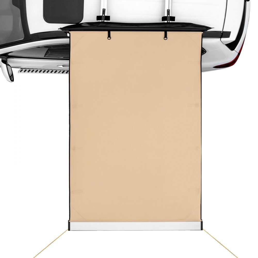 Fahrzeug-Markise, 2,01 x 2,5 m, Schattenabdeckung, Auto-Seitenmarkise, PU3000 mm, UV50+