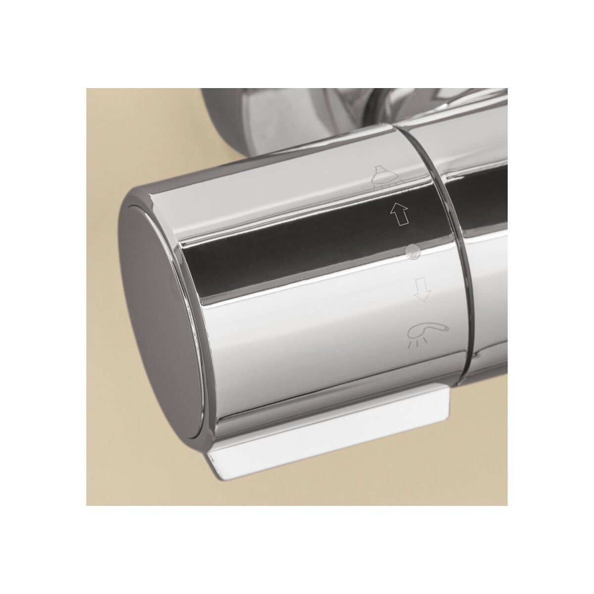 Ensemble de douche de tête LIVARNO®, avec thermostat et pomme de douche à effet pluie Ensemble de douche de tête LIVARNO®, avec thermostat et pomme de douche à effet pluie