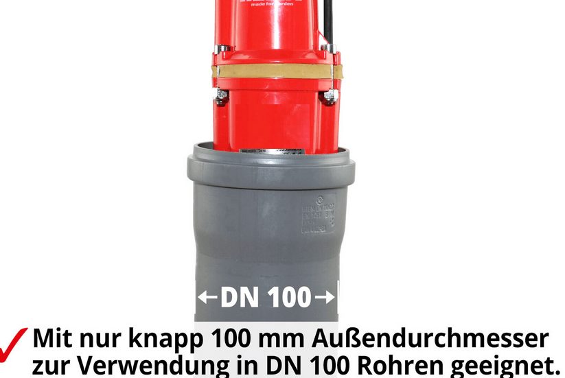 Submersible pump well pump well deep pipe pump membrane pump 1400 l/h
