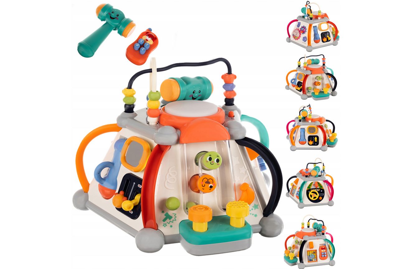 INTERACTIVE CUBE Learning cube for young children's motor skills