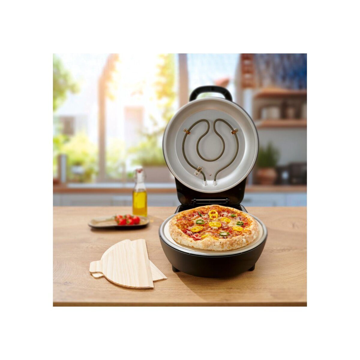 SILVERCREST® KITCHEN TOOLS Hochtemperatur-Pizzaofen SPOH 1200 B1