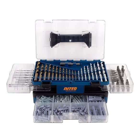 Tool case bit drill accessory set, 226 pieces