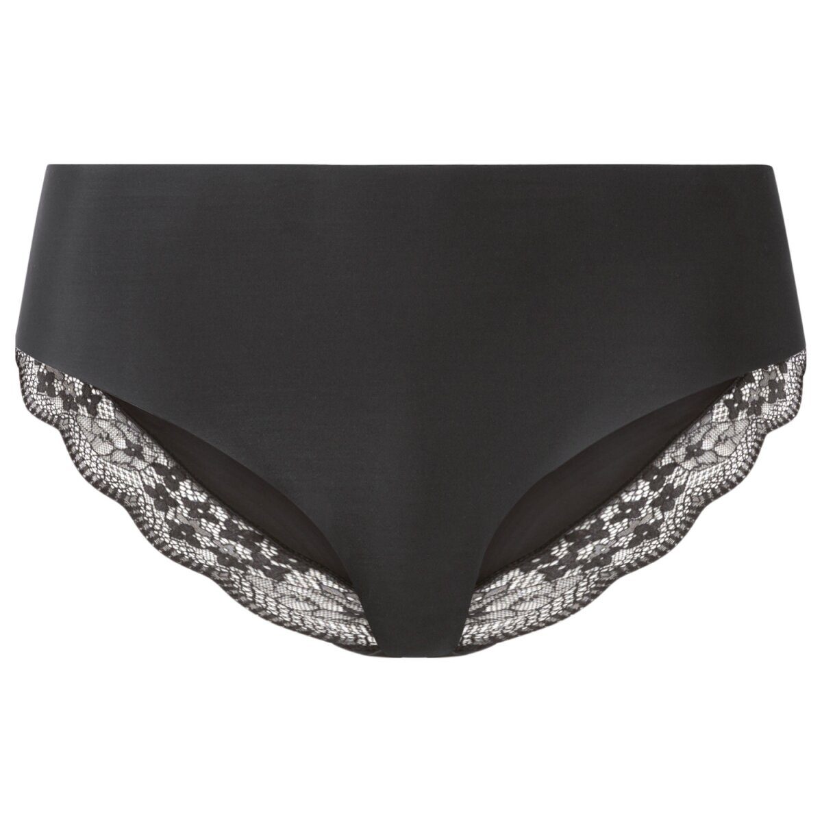 esmara® Damen Mini-Slip, 5er-Pack, nahtlos (Schwarz/Beige/Weiß, L(44/46))