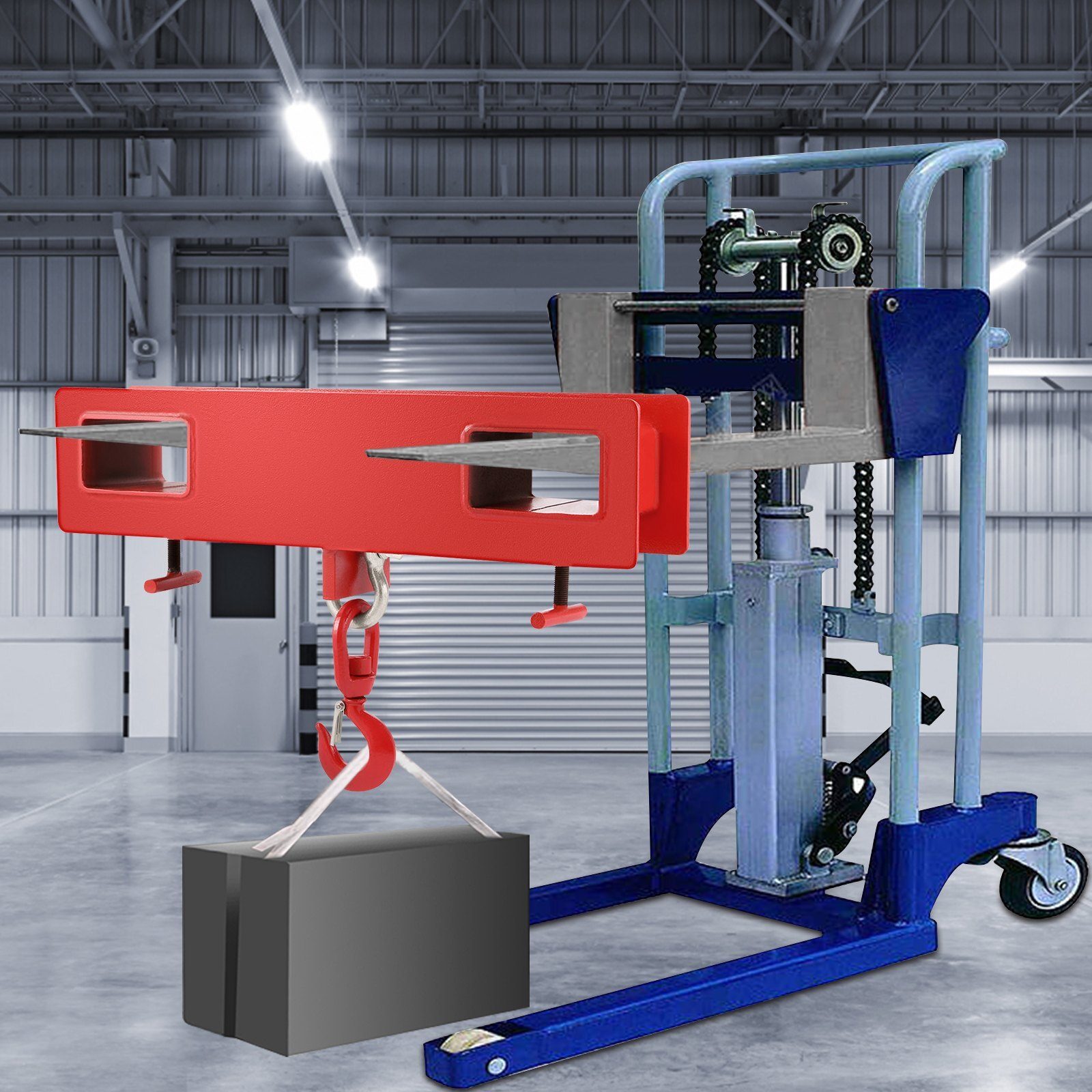Adapter Gabelstapler 3 Tonnen Lasthaken für Gabelstapler 3000 kg