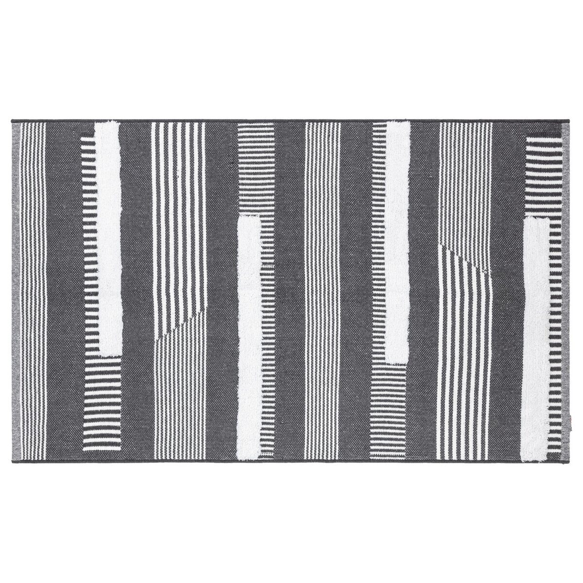 LIVARNO katoenen vloerkleed voor thuis, 120 x 180 cm (grijs)