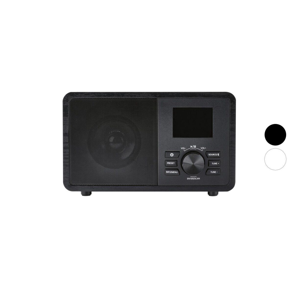 TRONIC® DAB+ Bluetooth® radio, in wood look
