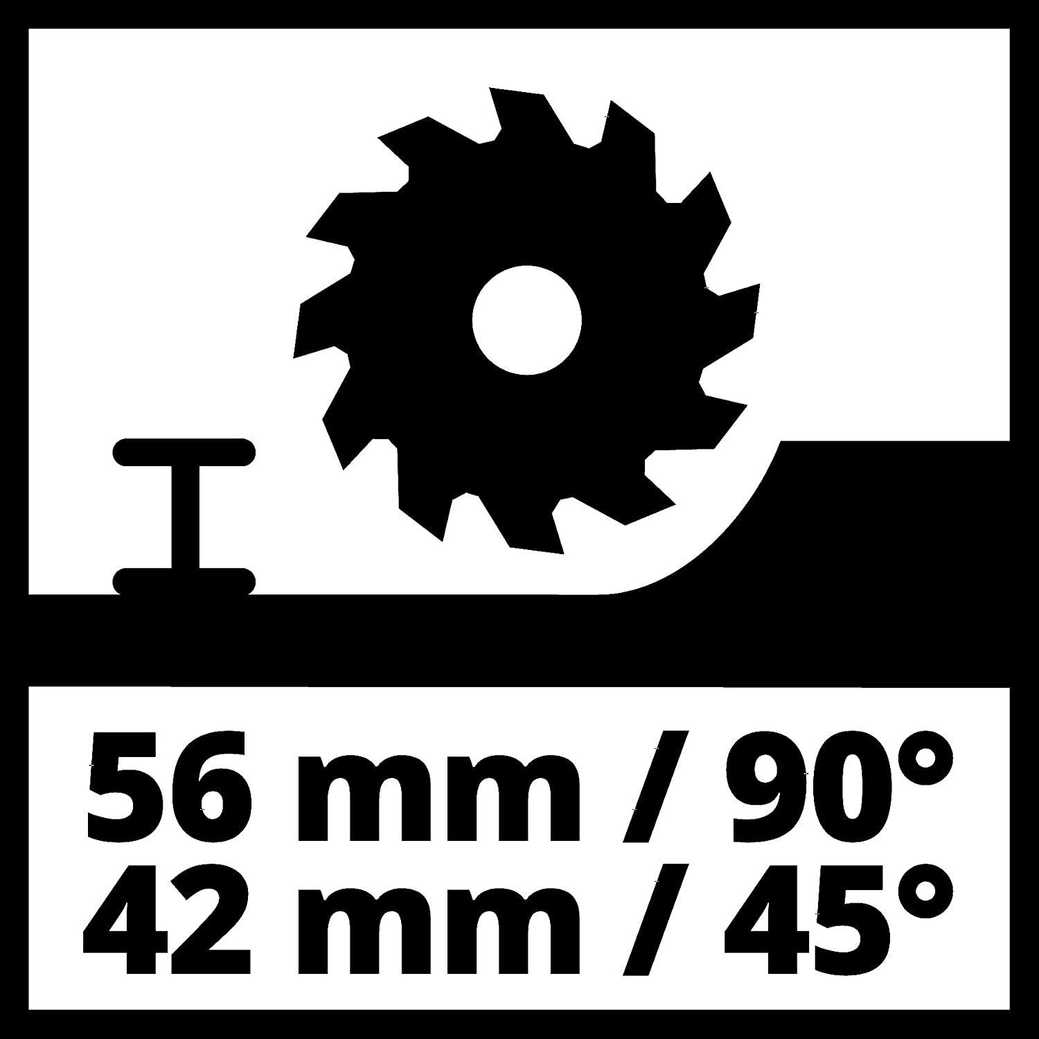 Einhell Tauchsäge TE-PS 165 (1.200 Watt, werkzeuglose Einstellung für Schnitttiefe + Neigungswinkel, hochwertiges Hartmetall-Sägeblatt, Sägeblattarretierung)