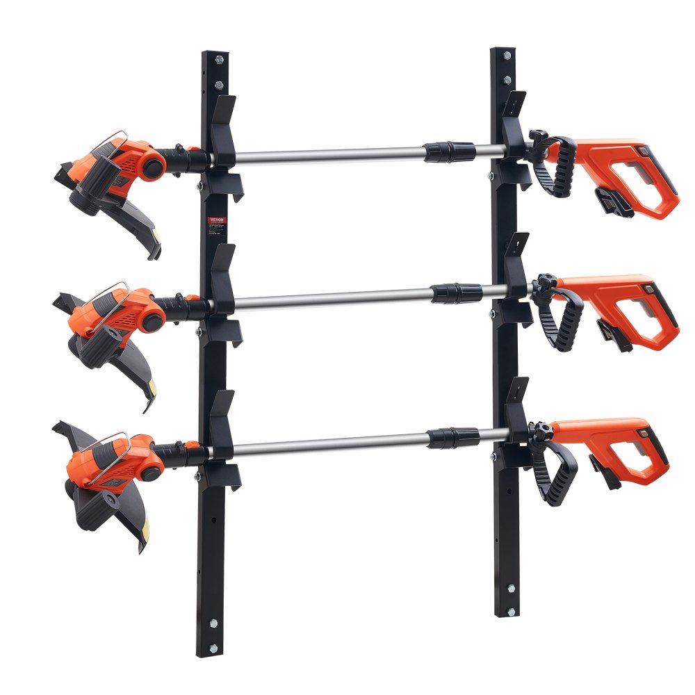Grasschneider-Halter, Unkrautfresser-Rahmen, vertikal, maximale Tragfähigkeit 10 kg (1 Steckplatz), 3 Steckplätze, Rasentrimmer-Trimmerständer für Ihre Garten- und Landschaftsbau-Bedürfnisse Grasschneider-Halter, Unkrautfresser-Rahmen, vertikal, maximale Tragfähigkeit 10 kg (1 Steckplatz), 3 Steckplätze, Rasentrimmer-Trimmerständer für Ihre Garten- und Landschaftsbau-Bedürfnisse