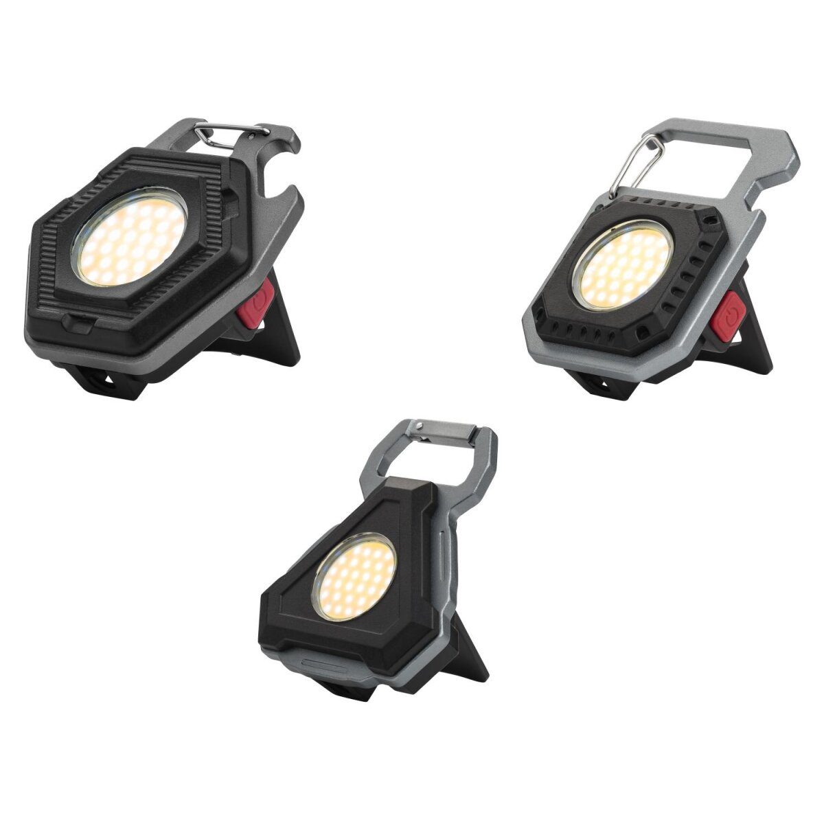CRIVIT battery-powered LED multifunctional light, with 3 adjustable light modes