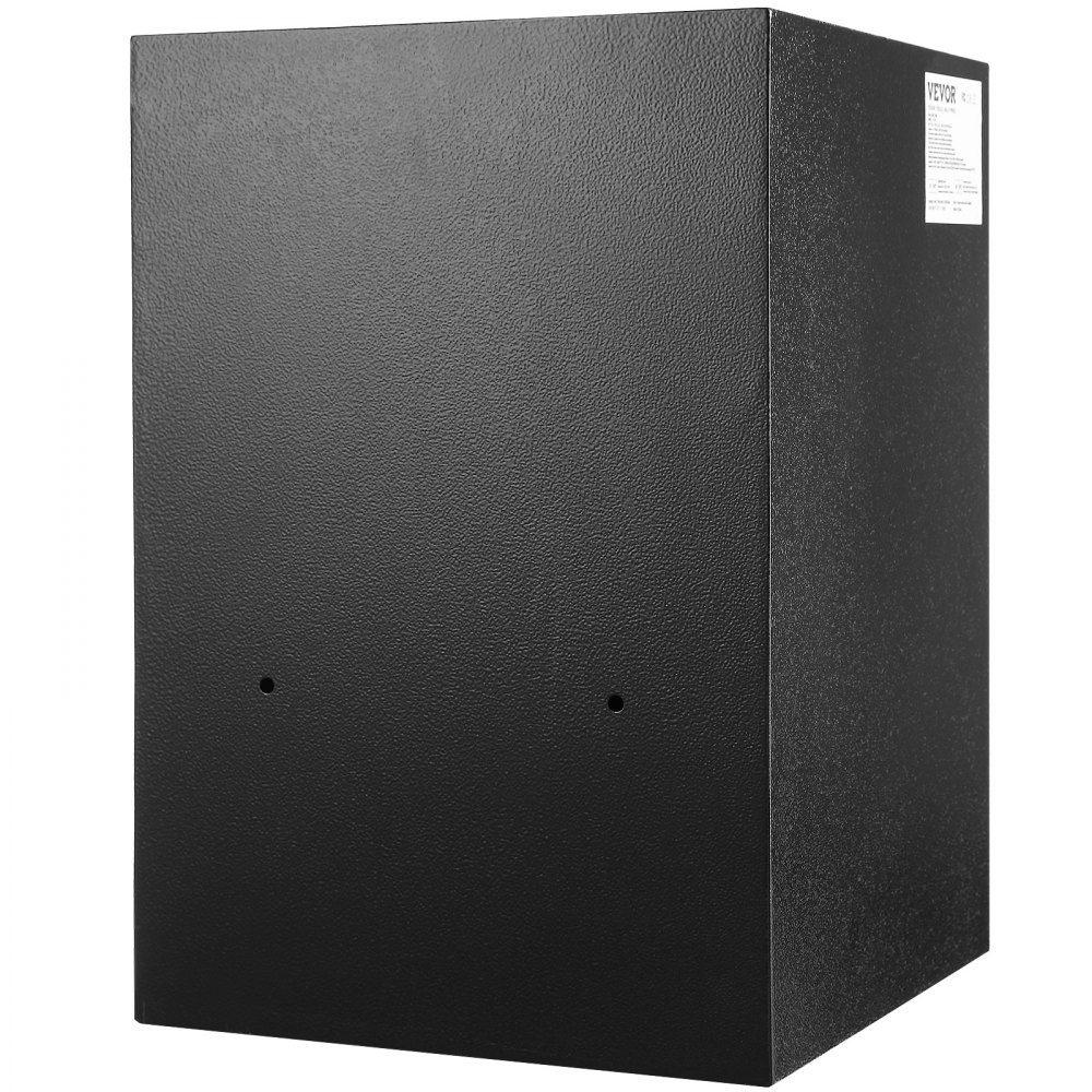 2,5L Pfandtresor, Pfandtresor mit Einwurfschlitz, elektronischem Codeschloss und 2 Notschlüsseln, 355 x 355 x 515 mm, Business-Einwurftresor für Bargeld, Zuhause, Hotel, Büro usw