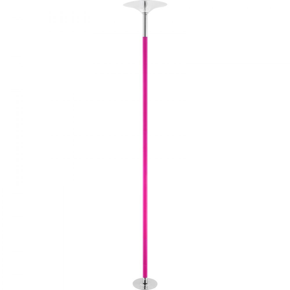 Professional Dance Pole Pole Dance Portable Dance Pole Professional Approx. 86"-100" Height Adjustable Removable Fitness Pole Spinning Fitness Pink Static Dance Pole Gym