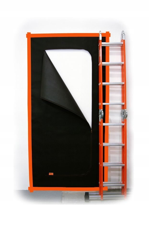 Door Renovation Dust Barrier Reusable Comfortable Protection Protection Set Durable Type L Zipper