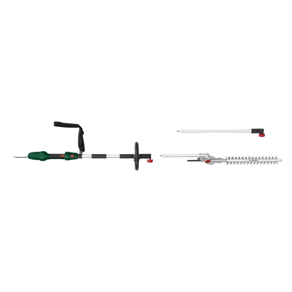 PARKSIDE® Langstiel-Heckenschere »PEHSL 710 A1«, 710 W, mit 5-fach verstellbarem Gehäusegriff