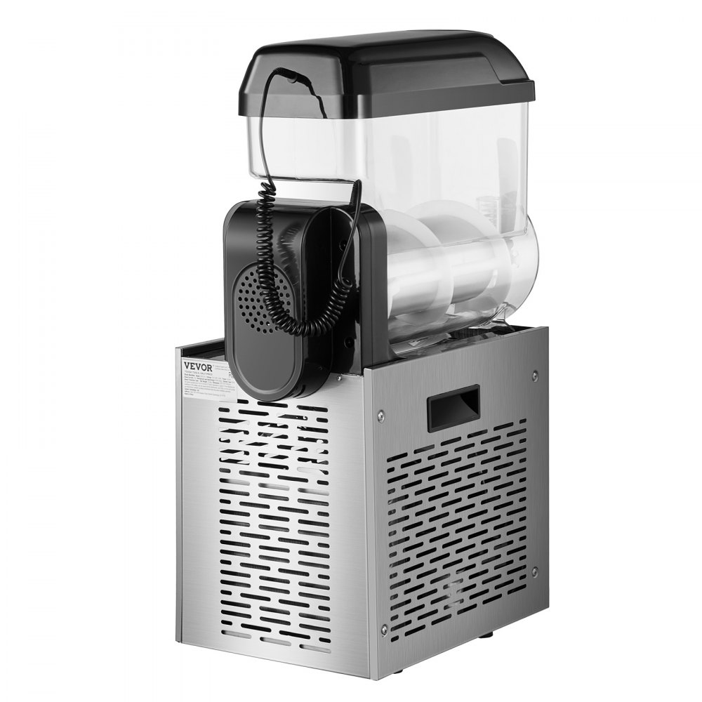 Machine à crème glacée commerciale Slush Machine à réservoir unique de 12 L pour boissons glacées, machine à crème glacée Slush en acier inoxydable de 48 tasses avec clavier Machine à crème glacée molle pour les fêtes Restaurants Cafés Bars Noir Machine à crème glacée commerciale Slush Machine à réservoir unique de 12 L pour boissons glacées, machine à crème glacée Slush en acier inoxydable de 48 tasses avec clavier Machine à crème glacée molle pour les fêtes Restaurants Cafés Bars Noir