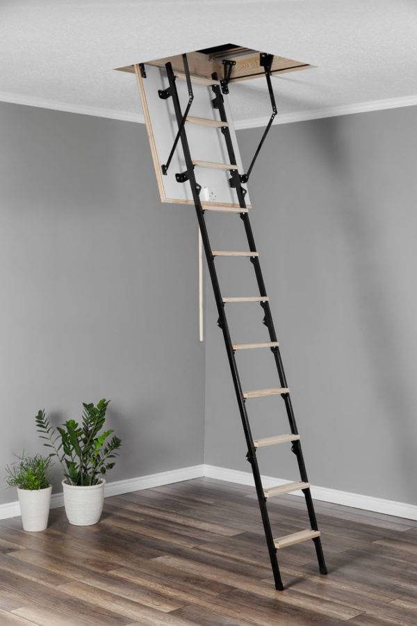 Dachbodentreppe Dachbodentreppe Lagertreppe Kleiner wärmegedämmter U-Wert U = 1,22 W/m²k Auswahl der Maße