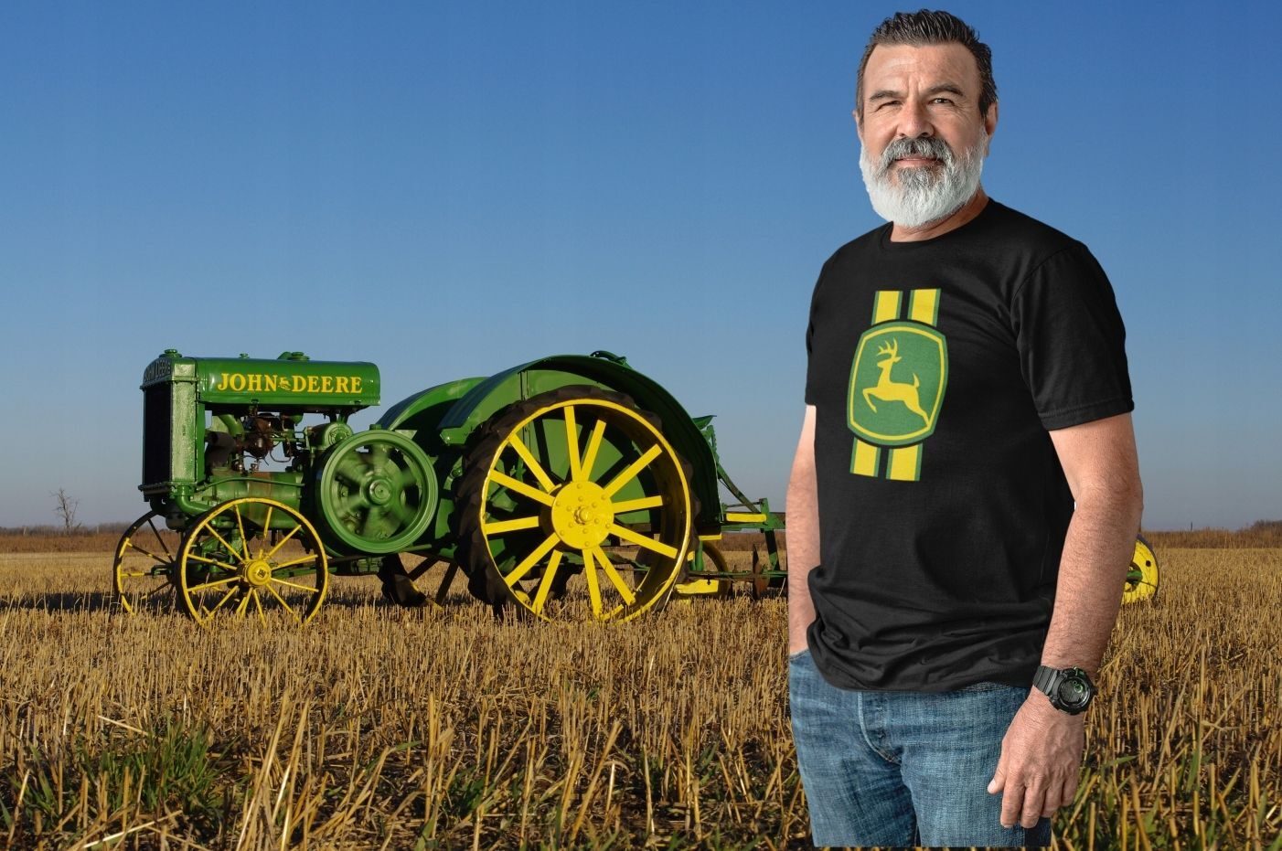 JOHN DEERE PREMIUM Shirt T-Shirt Herren
