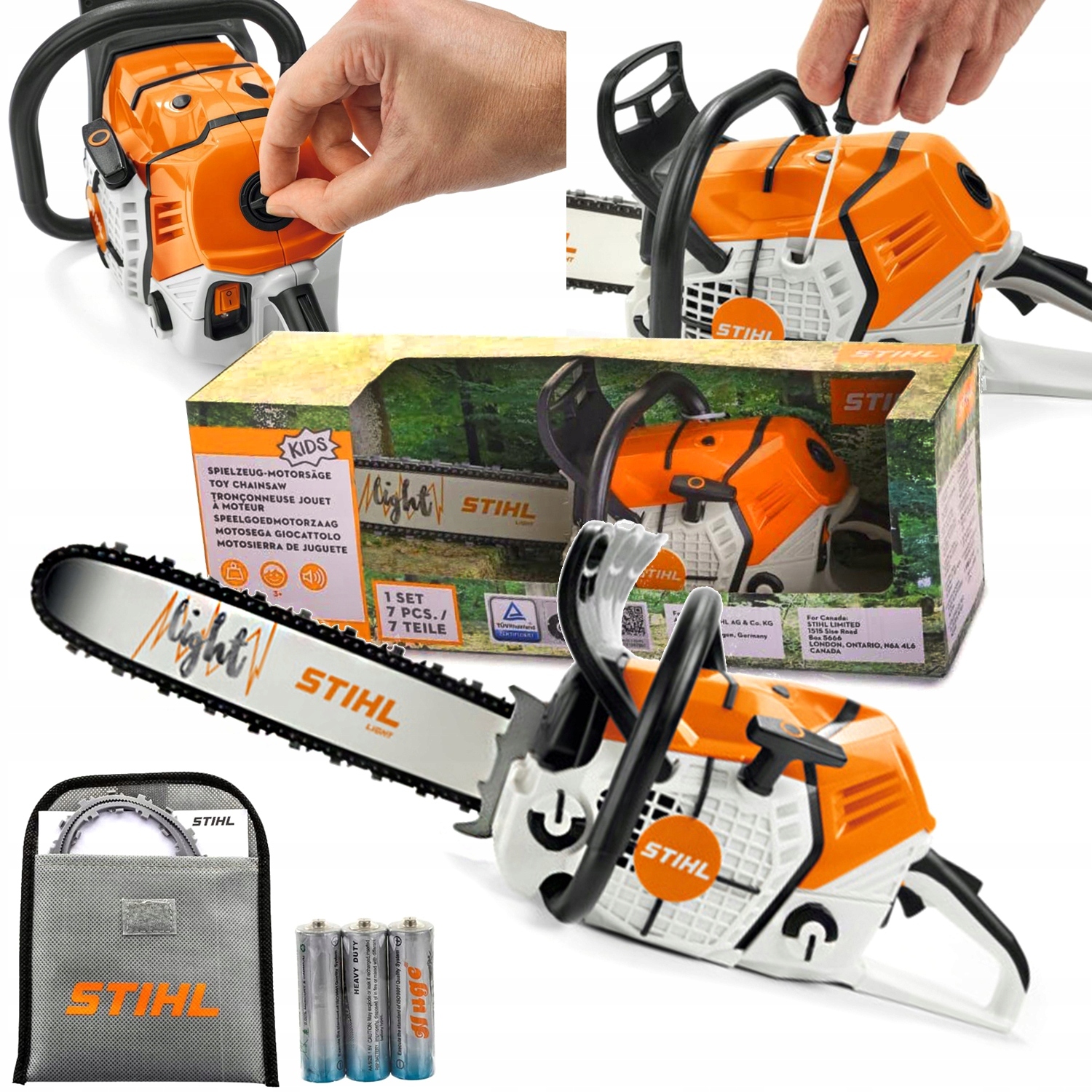Zabawki Dziecięce Zabawki dla dzieci Piła łańcuchowa Stihl Piła łańcuchowa 04649340000