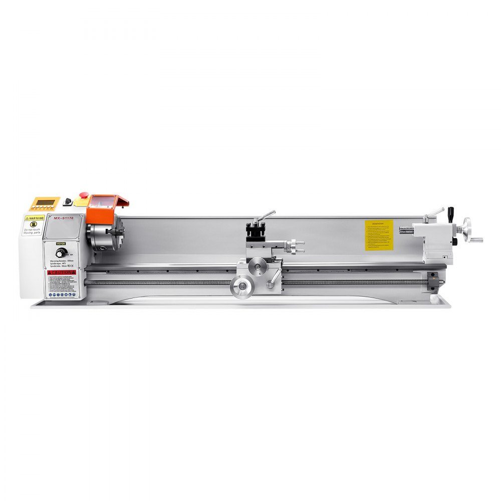 Tokarka do metalu 220x1000 mm Tokarka z automatycznym posuwem 2500 obr/min prędkość obrotowa 1250 W silnik bezszczotkowy z osprzętem, tokarka stołowa do obróbki części precyzyjnych
