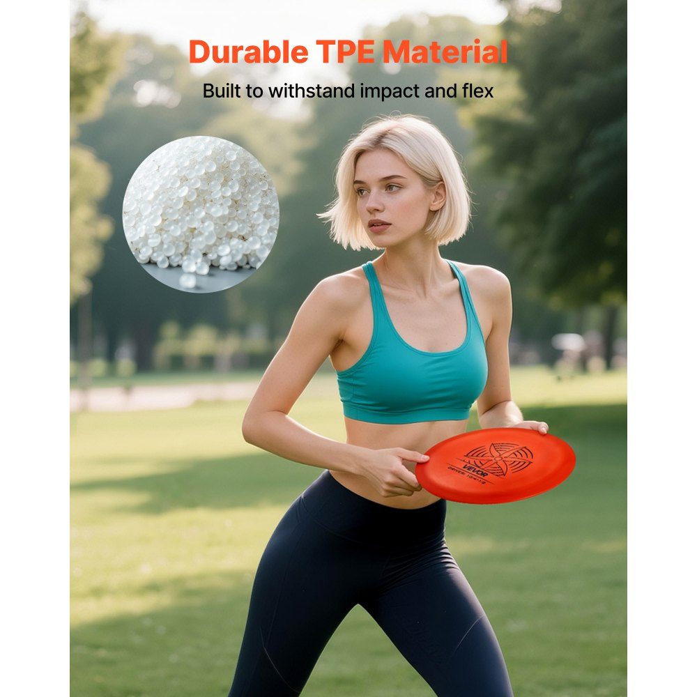 Disgolf Set of Disc Golf Discs (6 + 1 Pieces) for Beginners, Starter Set with Putter, Middle Class, Driver, Includes Mini Marker, Portable Backpack, for Garden, Lawn, Beach and Outdoor Park、