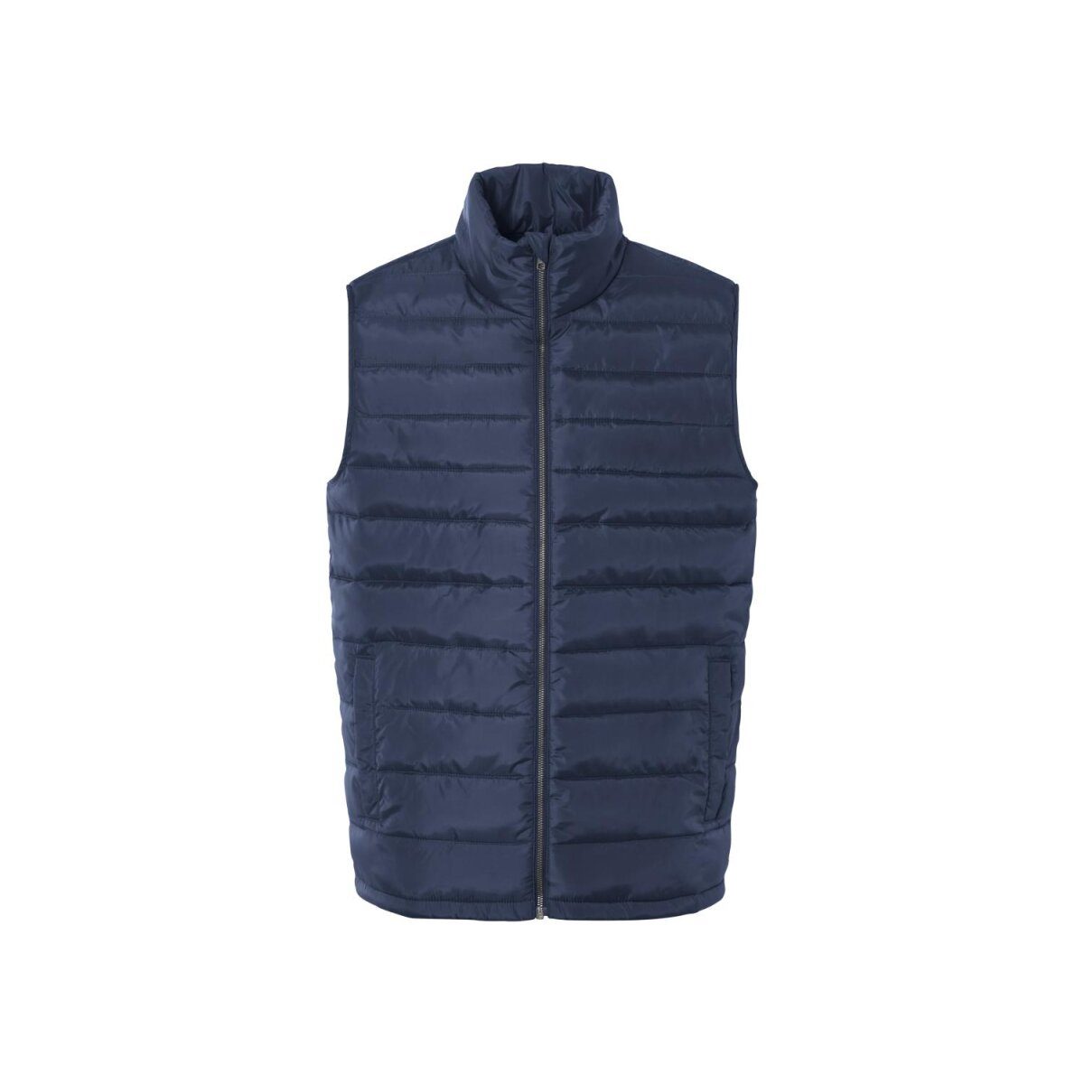 LIVERGY® Herren Steppweste, wasserabweisendes Obermaterial (Navy, L (52/54))