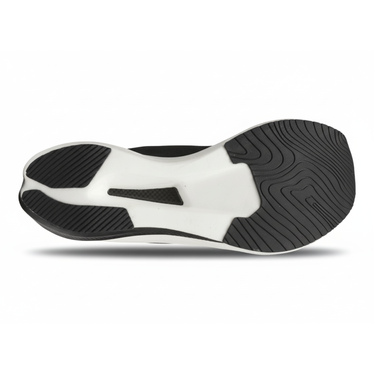 CRIVIT Herren Laufschuh »CarbonLite 1.0« (Schwarz, 42)