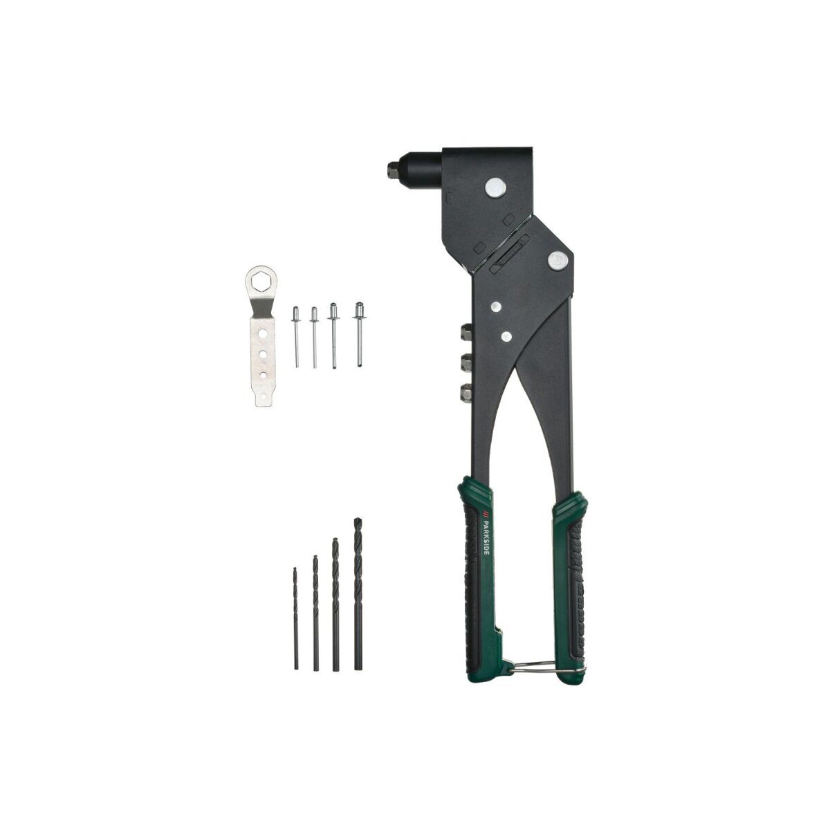 PARKSIDE® blind rivet pliers set, with 360° rotating rivet head
