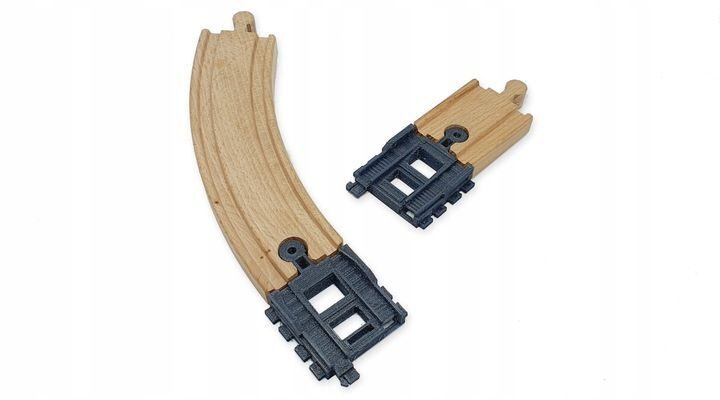 Wooden Railway Bigjigs Brio Ikea Railway Connection Set - Track Connection