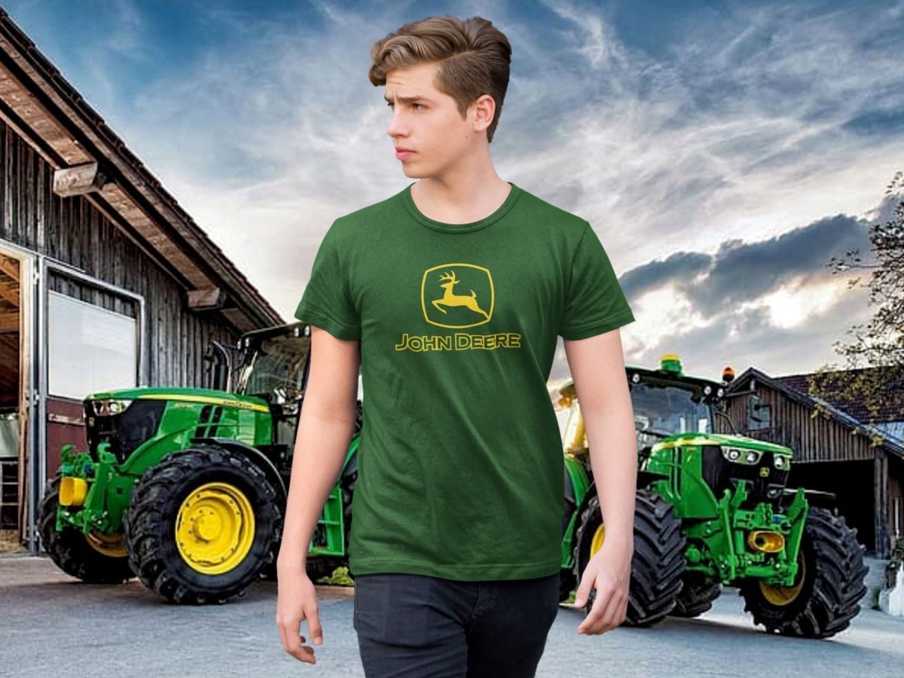 Zestaw t-shirtów JOHN DEERE PREMIUM