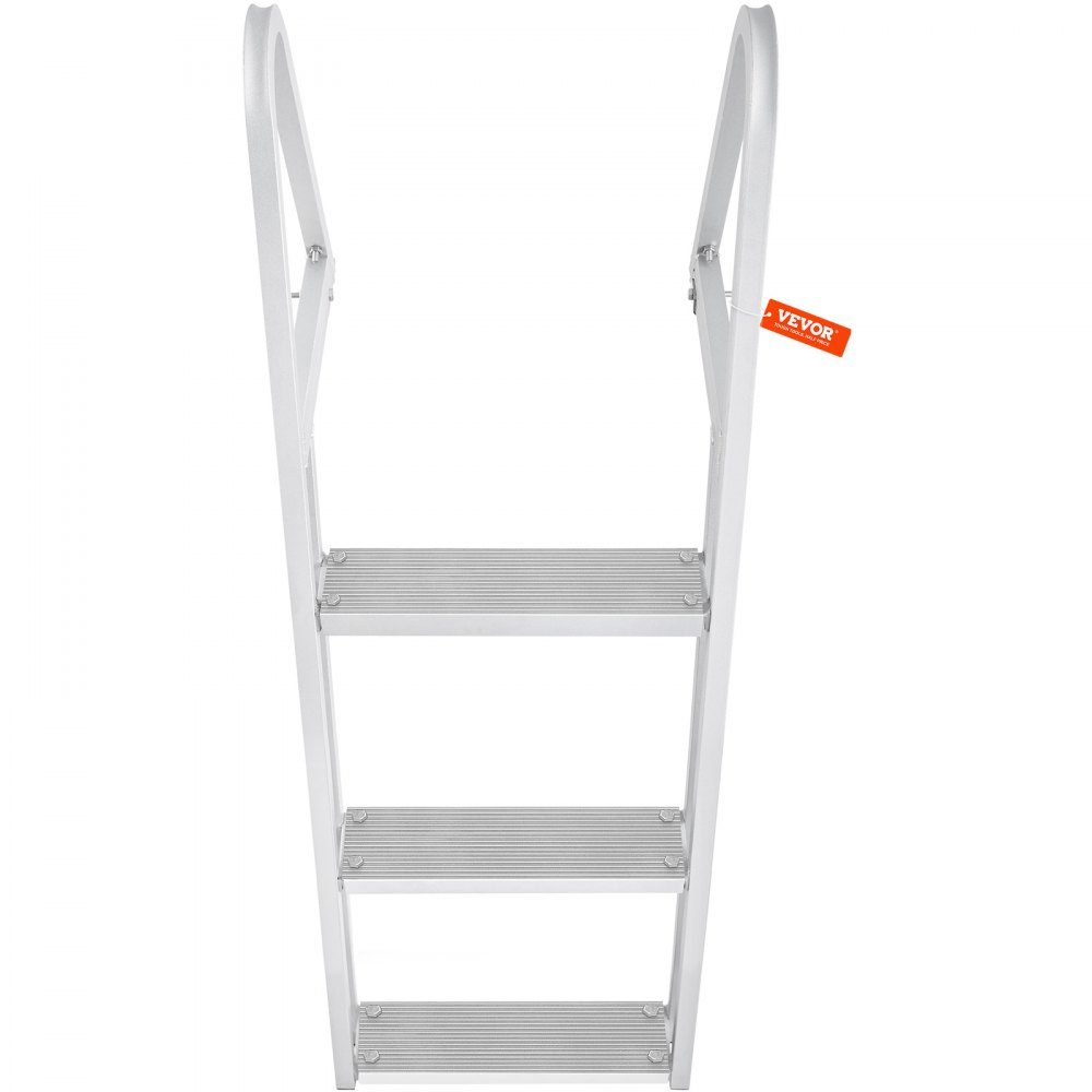 Anlegeleiter 3 Stufen 159 kg abnehmbare Bootsanlegeleiter 610 x 455 x 1225 mm