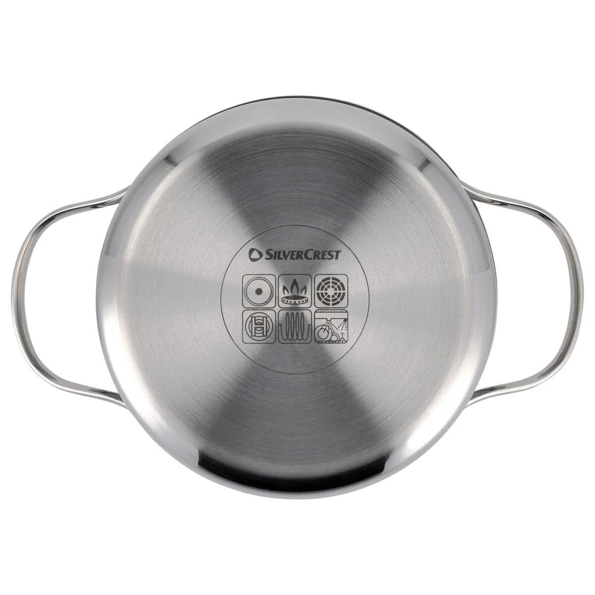 Zestaw garnków ze stali nierdzewnej SILVERCREST®, 10 sztuk