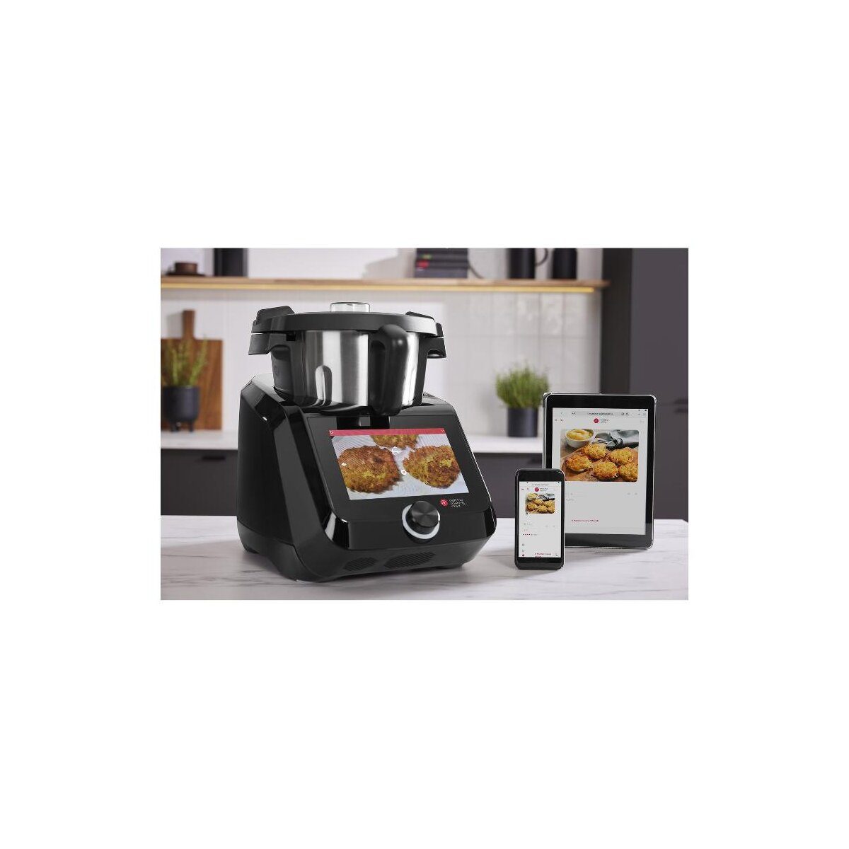 SILVERCREST® NARZĘDZIA KUCHENNE Monsieur Cuisine Smart Black SKMS 1200 C1 dobry