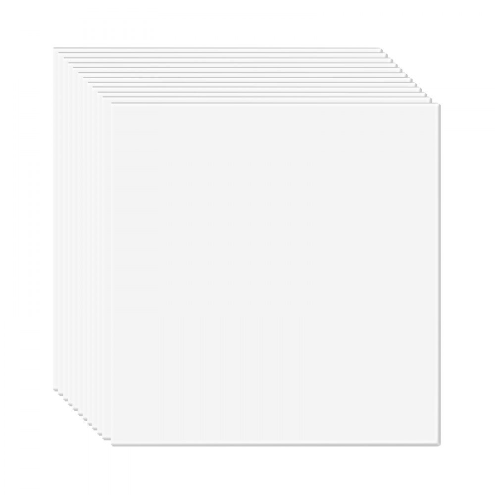 Ceiling Tiles, 12 Pack 24x24 Inch Suspended Ceiling Tiles Made of High Quality PVC Foam, Fireproof, Good Flexibility and Easy Installation, Ceiling Panel for Home/Office Decoration, Smooth White
