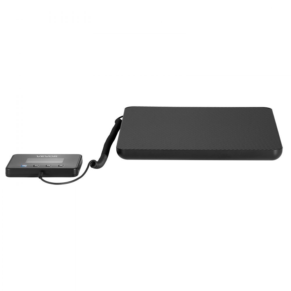 Digital Parcel Scale 10/100g Double Precision 200kg Platform Scale with Hold/Tare Function and LCD Display for Parcels, Postage, Luggage, Battery and Charging Cable Included