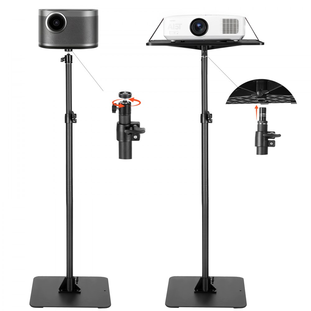 Projectorstandaard Projectorstandaard in hoogte verstelbaar 72-157cm, 360° horizontaal roterende vloerstandaard voor projector, multifunctionele houder voor vergaderingen, buitenfilms 30 x 40 x 157cm Projectorstandaard Projectorstandaard in hoogte verstelbaar 72-157cm, 360° horizontaal roterende vloerstandaard voor projector, multifunctionele houder voor vergaderingen, buitenfilms 30 x 40 x 157cm
