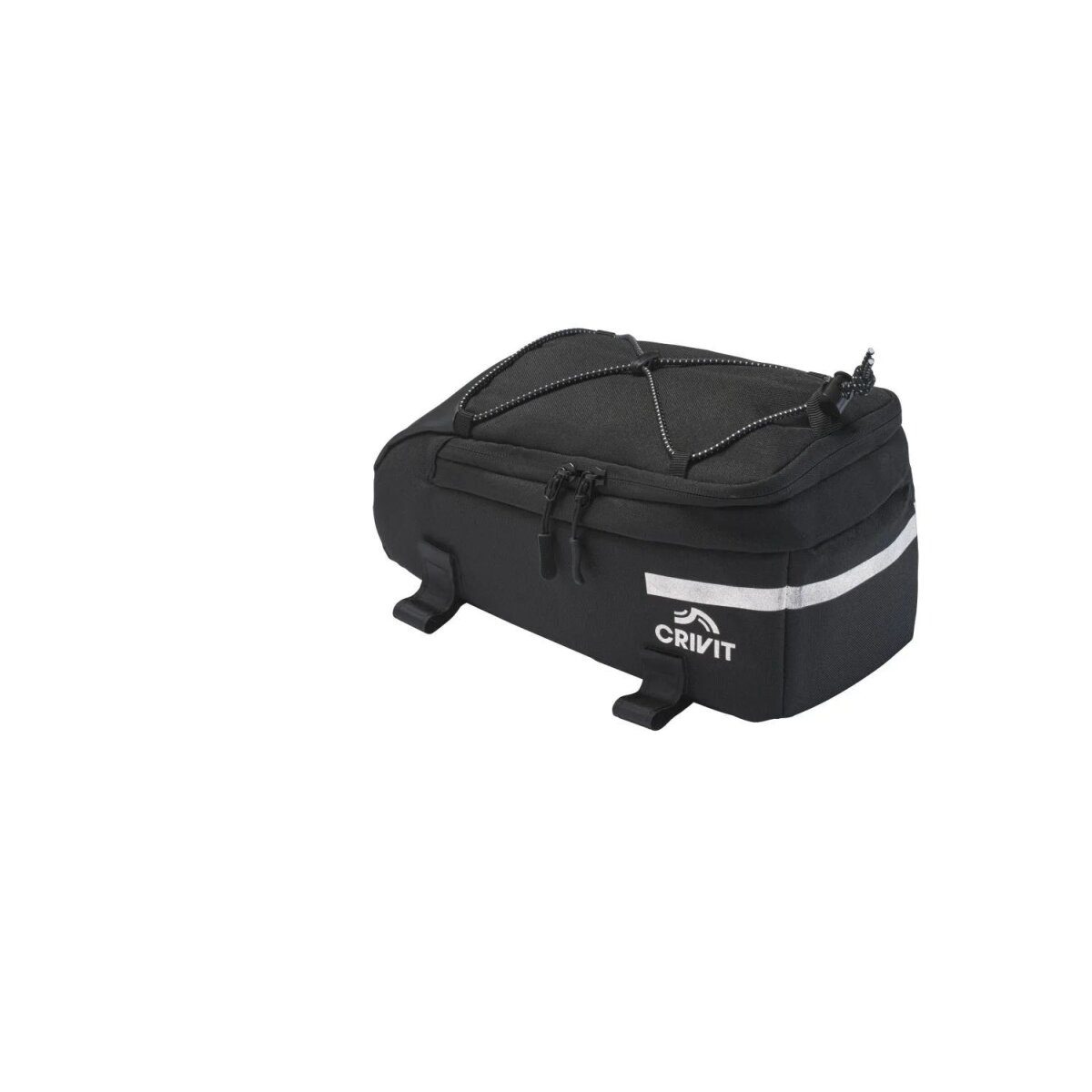 CRIVIT Fahrradlenkertasche / Fahrrad-Doppelrahmentasche / Fahrradgepäckträgertasche (Tragetasche)