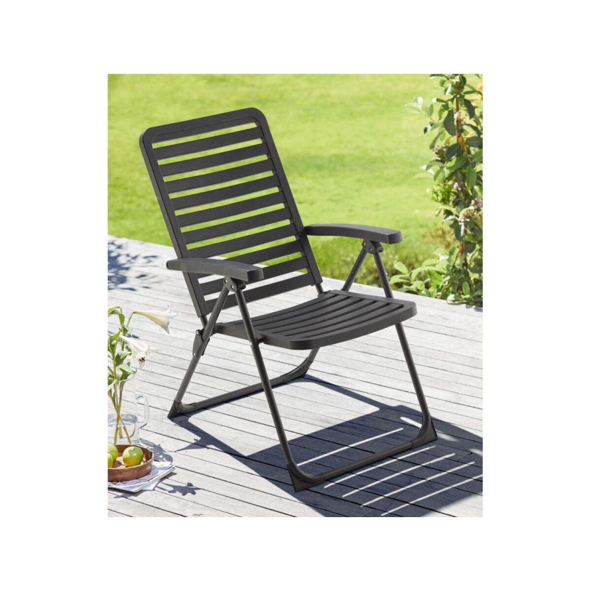 Livarno home Klappsessel, 6-fach verstellbar