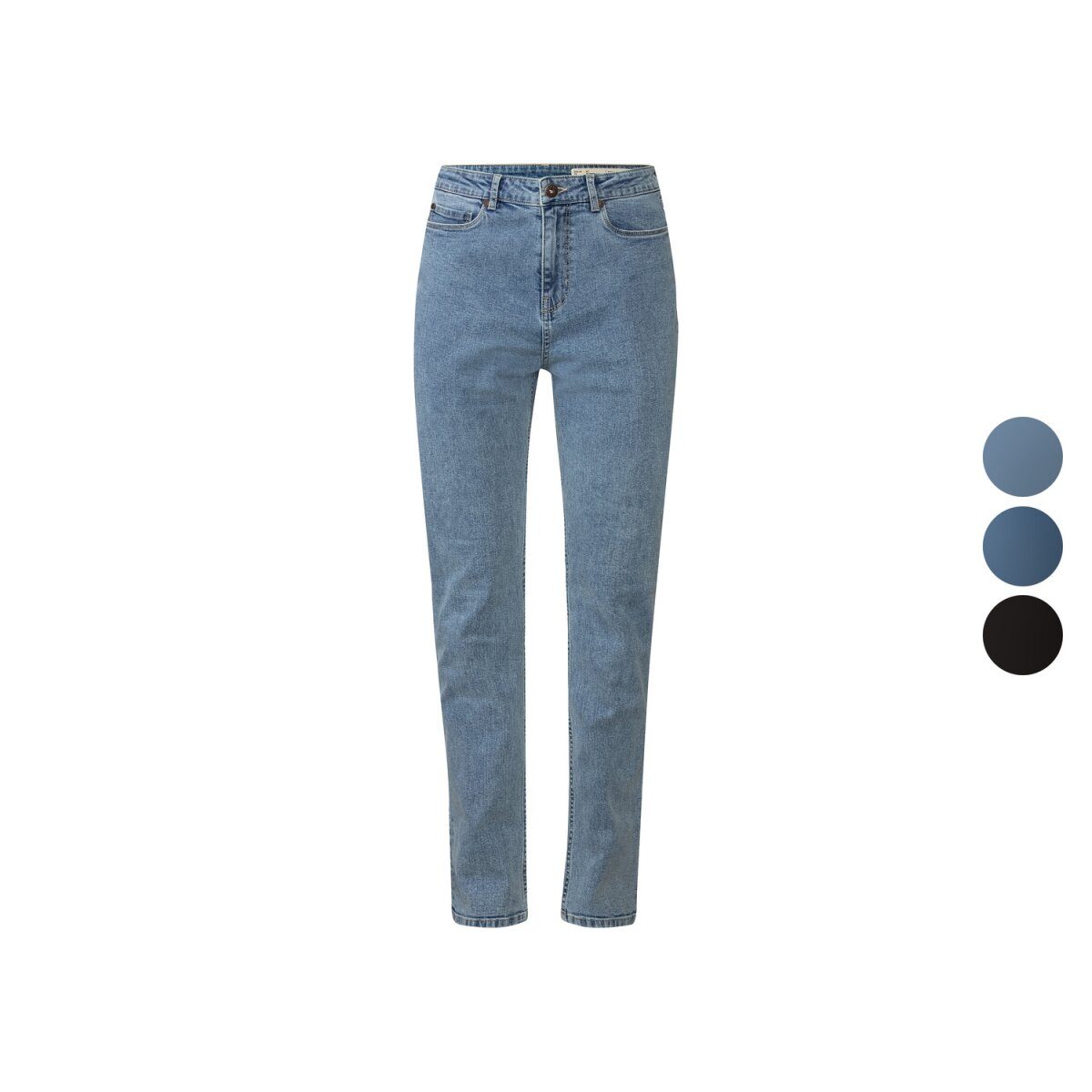 esmara® Damenjeans, gerade Passform, normale Leibhöhe