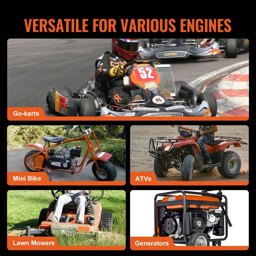 Embrayage d'entraînement Moteur de 2 à 8 CV, embrayage d'entraînement haute résistance de 2 000 tr/min avec roues asymétriques et courroie en caoutchouc robuste, embrayage stable et durable avec accessoires complets